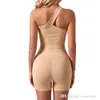 Womens Tracksuits Bra Underwear Two Piece Outfits Rib Sports Fitness One Shoulder Beauty Vest Comfortable Casual Suit