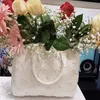 Bolsa Vaso Moda Criativa Sala de Estar Entrada Armário de TV Decoração Flores Secas e Vaso