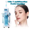New Multifunction Microcurrent Water Jet Peel High Frequency Facial Machine With Face Lift Black Head Remover Skin Tightening Beauty Salon