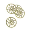 75pcs liga de zinco encantos de bronze antigo banhado a steampunk encantos para jóias que produzem pingentes artesanais DIY 25mm8804809