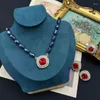 Choker Timeless Wonder Fancy Zirconia Geo Chains Necklace For Women Designer Jewelry Goth Runway Vintage Rare Trendy Gorgeous Set 4025