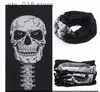 Cycling Caps Masks Cycling Face Mask Skull Clown Halloween Scarf Warm Headband Breathable Running Outdoor Sports Face Cover Neck Tube Bandana T230718