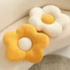 Pluche Kussens Stijl Creatieve Zachte Cactus Golf Donut Pluche Zes Bloemblaadje Bloemvorm Dutje Slaap Kussen Sofa Decor Gift R230718