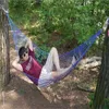 Camp Furniture Portable Simple Hammock Swing Chair Reticulated Outdoor 10 Strand Thick Nylon Rope Indoor And Recreation