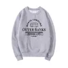 Sweats à capuche pour femmes Banques extérieures Sweatshirt de Caroline du Nord Pogue de vie Sweats à swets à swets à sweats de sweat à sweats d'équipage