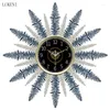 Wall Clocks European Style Clock Living Room Fashion Home Creative Atmosphere Bedroom Art Silent Light Luxury Watch