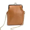 Genuine Leather Small Shoulder Bag For Women Vintage Crossbody Bag Cash Purse Cell phone Baga Handbag Purse for girls wallets