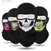 Cykling Caps Maski 4PCS MUDROFECTION FOLLACE MASKA RUSKLING SKI SKI SCICK SKARFA BALACLAVA Sport Skull Bandana Reoable HEPAR T230718