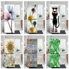 Muurstickers PVC Bloem Koelkast Deur Cover Adhesive Koelkast Muurschildering Behang Voor Keuken Renovatie Waterdichte Poster Sticker 230717