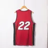 Açık Tişörtler Özel Basketbol Formaları No. 22 En Sevdiğimiz Ad Desen Nakit Atış Eğitimi Vintage Tops 230717