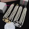 Pendant Necklaces Designer Pendant Necklaces Letter Vivian Chokers Luxury Women Fashion Jewelry Metal Pearl Necklace cjeweler Westwood ghfgfgdg