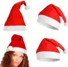 Chapeau de père noël Ultra doux en peluche Cosplay chapeaux de noël nouvel an décoration adultes enfants noël maison jardin fête chapeaux en gros