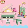 Blocks Blocks DIY Building Bricks Cute Piano Model Toys for Children Violin Kids Gifts Girls Present Christmas R230718