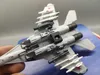 Aircraft Modle Mig35 Fighter Model 1/100 Scale Russian Fulcrum Mig-35 Fighter Model Children's Toy Display Set 230717