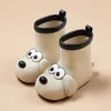 Rain Boots Children's Anti Slip Waterproof Shoes Kids 'Baby Boy Girls' Water Middle Tube 230718