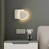Wandleuchte, modernes einfaches Nachttisch-Nordic-Schlafzimmer-Wohnzimmer-El-Engineering-kreatives geometrisches Dreieck-LED-Licht