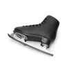 Skates de glace Professional Toben épaissis chaussures de figure avec lame adultes enfants enfants thermique PVC imperméable noir 230717
