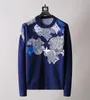 남자 스웨터 디자이너 터틀넥 스웨터 남성 스웨터 티 풀오버 스웨트 셔츠 가을 겨울 땀 셔츠 라운드 넥 탑 풀버 니트 점퍼 플러스 사이즈