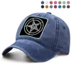 Casquettes de Baseball Pentagramme Gothique Satan Casquette de Baseball Papa Solide Camionneur Snapback Bone Chapeau Harajuku Rue Hip Hop Femme Homme Soleil Chapeaux Boinas