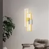 Duvar lambası Oturma Odası Koridoru için Modern LED Kapalı Ev Işıkları Başucu Sconces AC85-260V Aydınlatma Armatürleri