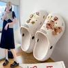 Gai Gai Gai Gai Fashion Hole Girl Beach Stillals Crity Scale Dilip Shoes Soft Bottom Eva Summer Women Slippers 230717