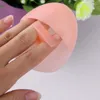 Scrubber per viso e massaggiatore in silicone super morbido Spazzole per pulizia manuale del viso Scrubber per tappetino per il lavaggio manuale per pelli sensibili, delicate e secche