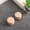 Beech Wood Jewelry Box Small Round Storage Box Retro Vintage Ring Boxes for Wedding Natural Wooden Organizer Container Q320