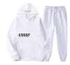 Tuta da uomo firmata ess set pullover con cappuccio a maniche lunghe Abbigliamento casual essen pantaloni sportivi Allentato Alta qualità S-XL Essentail