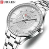 Armbandsur Cunren Fashion Diamond Women's Watch Gold Stone Armband Relogio