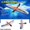 Avión Modle Dance Wing Amateur RC Aircraft E1101 Iluminación 1060 mm Wing Span EPP Flight Wing RC Aircraft Training Toy Kit para niños Versión 230717