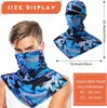 Fietsmutsen Maskers Bivakmuts Gezichtsmasker voor bescherming tegen de zon Ademend Lange nek Covers voor Heren Dames Fietsen Motorfiets Vissen Skiën Snowboarden T230718