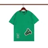 22SS Summer paris Mens T-Shirts designer tee luxe flocage lettre t-shirt t-shirt mode classique vert femmes manches courtes t-shirt en coton décontracté tops