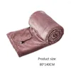 Blankets USB Electric Heating Blanket Household Supplies 5V Winter Heated Pad Soft Skin Friendly Machine Washable For Body Neck Legs