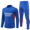 24 25 Lyon Tracksuit Soccer Set Sportwear Surveting 2024 Lyonnais L.Paqueta ol Aouar Футбольный костюм с длинными рукавами трусчия труски