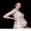 Maternity Lace Dress Pography Props Pregnancy Dresses for Shooting313i