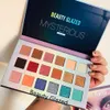 Ögon Shadow Beauty Glazed Mysterious 18 Colors Eyeshadow Pallete Matt Shimmer Eyeshadow Waterproof Longlasting Makeup Tray 230717