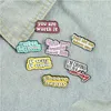 Pins Broches Grappig Creatief Karakter Emaille Pins Kleuren Mode Verschillende Soorten Voor Revers Kleding Overhemd Zakken Drop Levering Sieraden Dhe4J