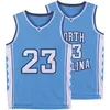 Magliette da esterno Maglia da basket da uomo MJ College North Carolina Maglia da basket con prestazioni in maglia ricamata ad asciugatura rapida 230717