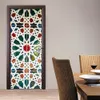 Wall Stickers Custom Sizes77200cm Kaleidoscop DIY Self Adhesive Door For Living Room Bedroom Home Decor Waterproof Poster Wallpaper 230717