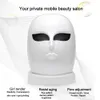 Apparaten voor gezichtsverzorging Wakeforyou Instrument LED-masker Pon-therapie 3 kleuren 1200 LED's Nek Huidverjonging Anti Acne Rimpel Schoonheidsbehandeling 230617