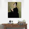 Female Figure Canvas Art Portrait of Madame Hayden 1918 Amedeo Modigliani Painting Hand Painted Oil Modern Office Decor