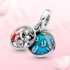 925 Silver Fit Pandora Charm 925 Bracelet Stitch Bijoux Lion Petit Ours Bébé Éléphant pour Pandora Charm 925 Silver Beads Charms