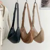 Evening Bags Zipper Women's Bag Korean Designer Middle Hobo Handbags High Quality PU Leather Ladies Shoulder Crossbody Whole Sale 230718