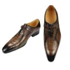 Chaussures habillées chaussures de bureau pour hommes mode produit unique Style moderne de haute qualité à la main Oxford noir Designe chaussures d'affaires pour hommes 230718