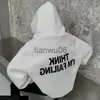 Womens Hoodies Sweatshirts Letter Printing Hoodies Women High Street ThickeningThicker Outwear Stylish Loose Allmatch Hooded Sweatshirts Teens Vint J230718