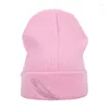 Baretten Beanie/Skull Cap Veer Borduren Gebreide Muts Straat Trend Paar Outdoor Curling Skullies Mutsen Sneeuw Skiën Cuffed YD034