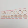 Sewing notions bra rings and sliders strap adjustment buckle in rose gold285g