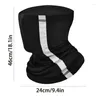 Bandanas Safety Reflective Scarf Variety Color Strip Face Covering Balaclava Windproof Seamless Cover For