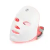 Gezichtsverzorging Apparaten 7 Kleuren Led Masker Elektrische RODE Maskers Anti Aging Rimpels Huidverjonging Nano Pon Rood Therapie schoonheid 230617