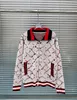 여자 스웨터 편지 니트 가디건 사각형 목 지퍼 스웨터 코트 718